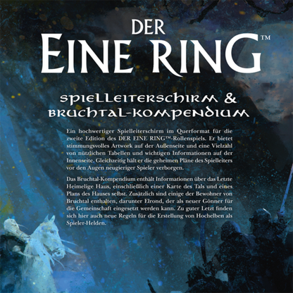 Der Eine Ring Spielleiterschirm & Bruchtal-Kompendium