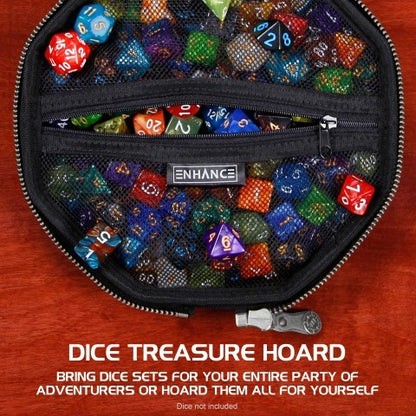 ENHANCE Tabletop Collector's Edition Dice Case Green Dragon Scales