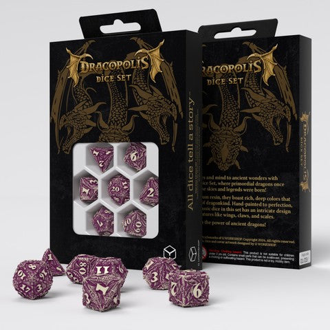 Dracopolis Dice Set - The Yucatan Featherwing