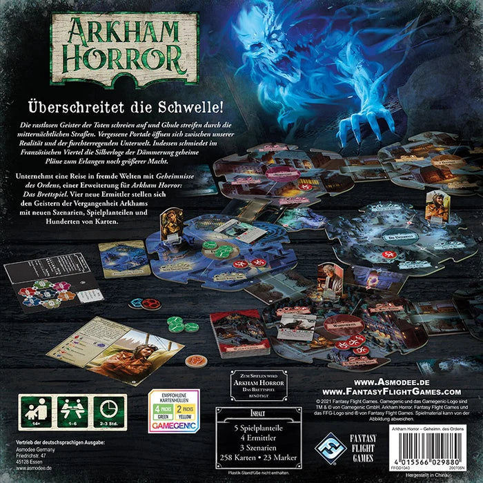 Arkham Horror 3. Edition – Geheimnisse des Ordens