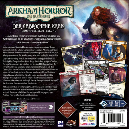 Arkham Horror: Das Kartenspiel - Der gebrochene Kreis (Ermittler-Erweiterung)