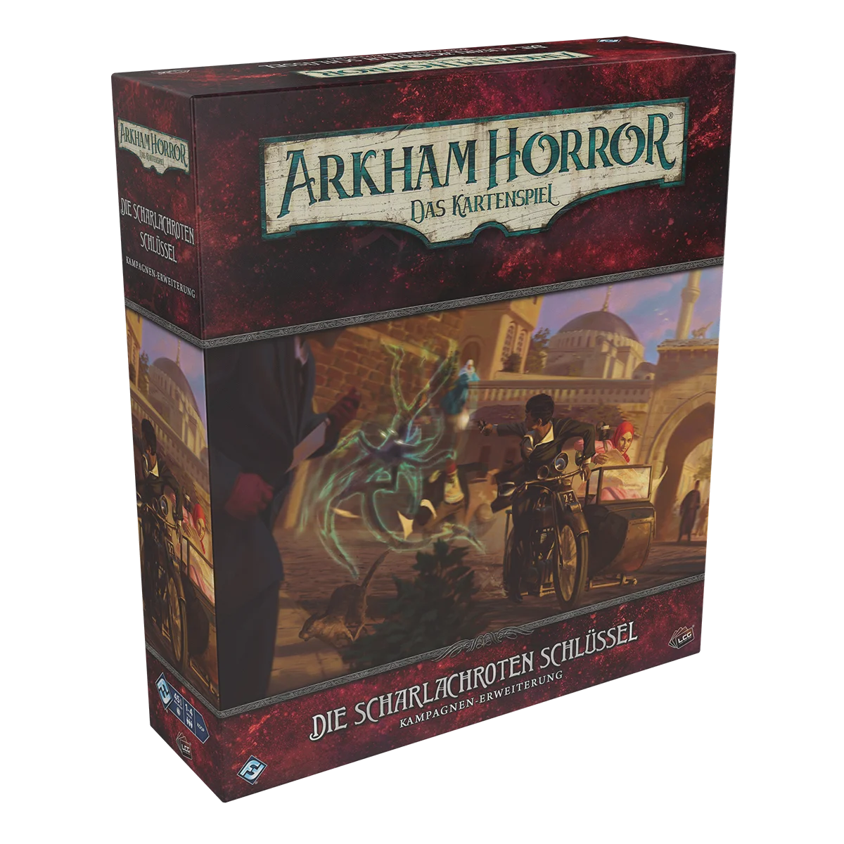 Arkham Horror: Das Kartenspiel – Die scharlachroten Schlüssel (Kampagnen-Erweiterung)