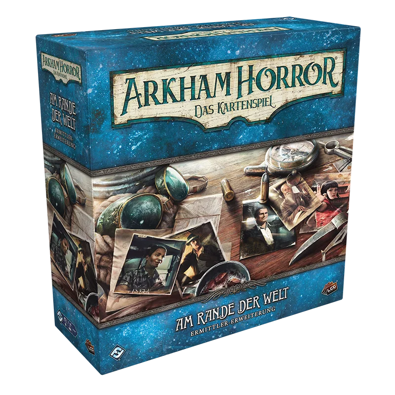 Arkham Horror: Das Kartenspiel – Am Rande der Welt (Ermittler-Erweiterung)