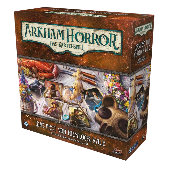 Arkham Horror: Das Kartenspiel – Das Fest von Hemlock Vale (Ermittler-Erweiterung)