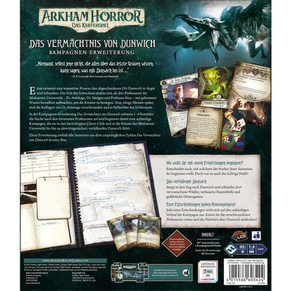 Arkham Horror: Das Kartenspiel – Das Vermächtnis von Dunwich (Kampagnen-Erweiterung)