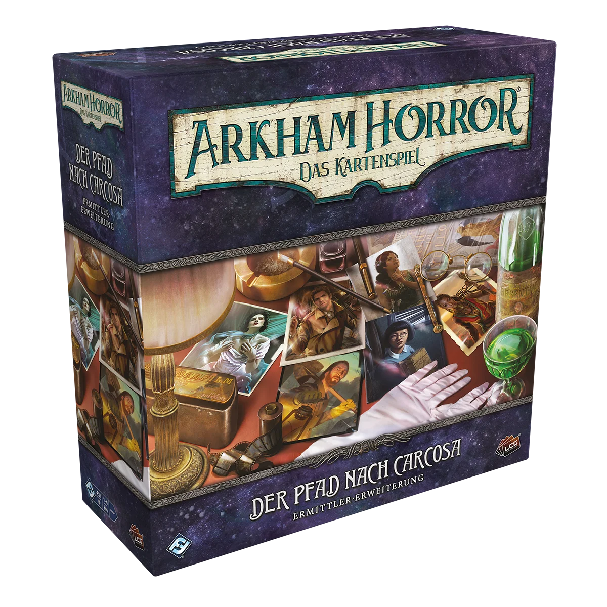 Arkham Horror: Das Kartenspiel – Der Pfad nach Carcosa (Ermittler-Erweiterung)