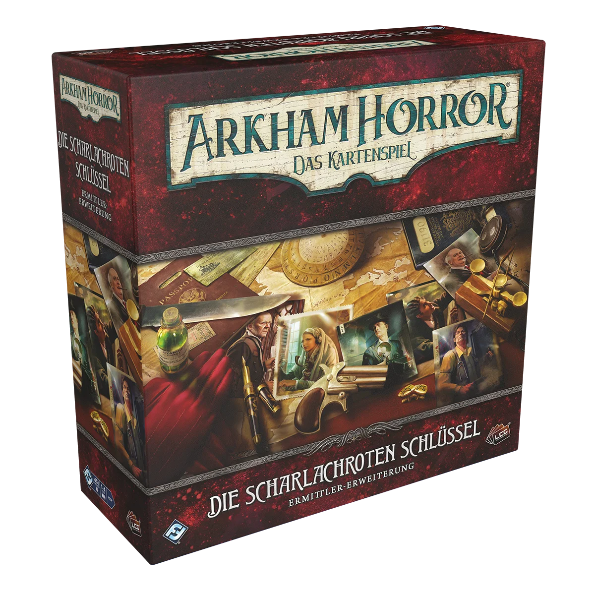 Arkham Horror: Das Kartenspiel – Die scharlachroten Schlüssel (Ermittler-Erweiterung)