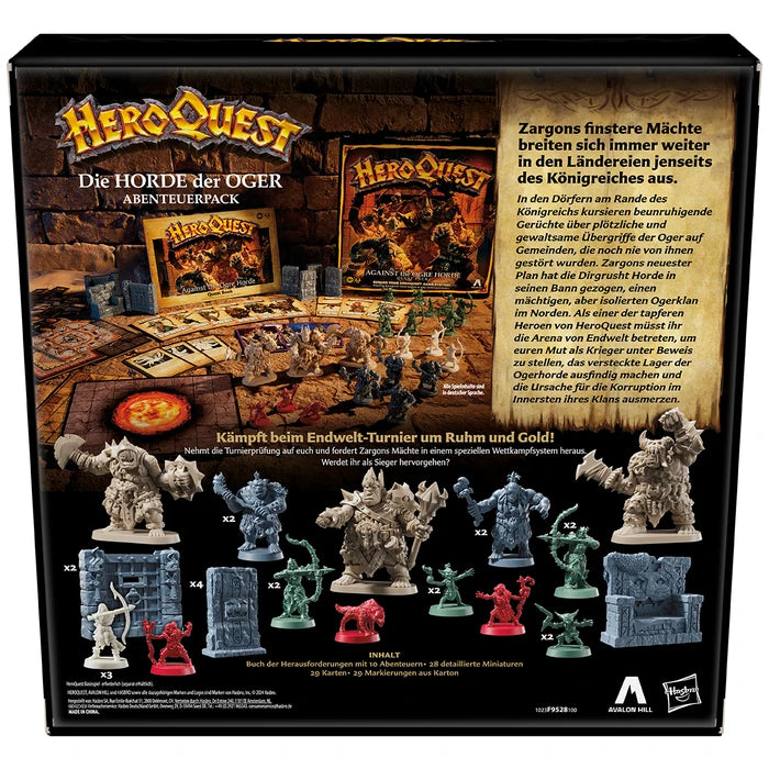 Heroquest Die Horde der Oger Abenteuerpack