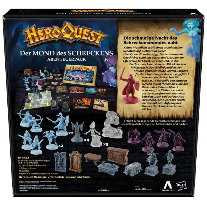 HeroQuest - Der Mond des Schreckens Abenteuerpack