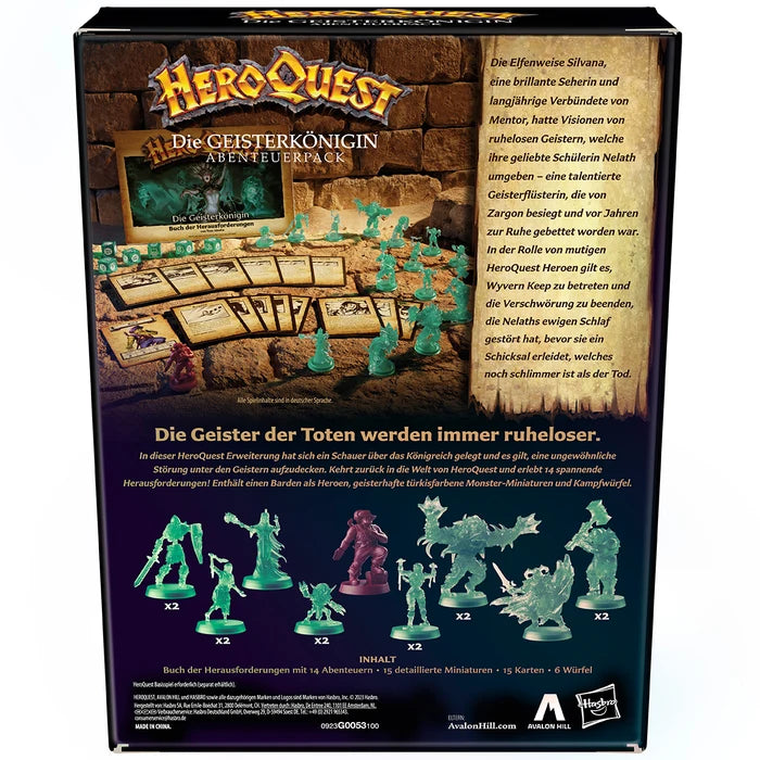 HeroQuest Die Geisterkönigin Abenteuerpack