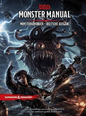 D&D RPG - Monster Manual - Monsterhandbuch DE