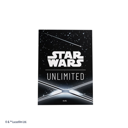 Star Wars: Unlimited Art Sleeves - Card Back Black