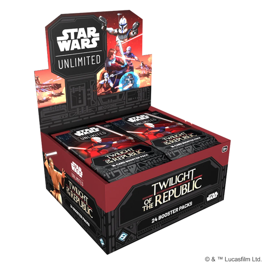 Star Wars: Unlimited – Twilight of the Republic (Booster-Display EN)