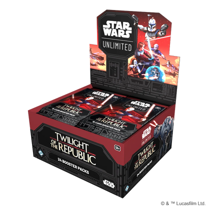 Star Wars: Unlimited – Twilight of the Republic (Booster-Display EN)