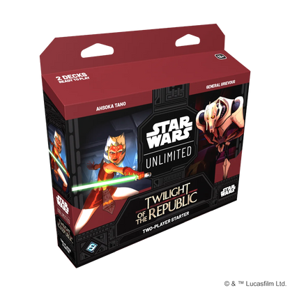 Star Wars: Unlimited – Twilight of the Republic (Zwei-Spieler-Starter EN)