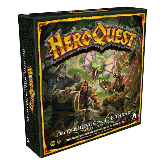 HeroQuest Brettspiel- Der Dschungel von Delthrak - Abenteuerpack