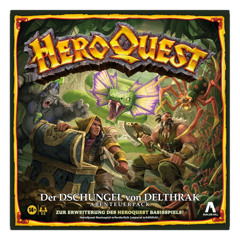 HeroQuest Brettspiel- Der Dschungel von Delthrak - Abenteuerpack