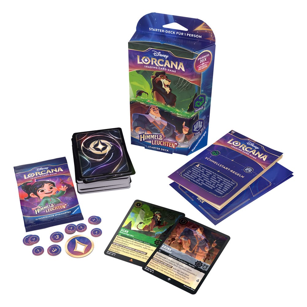 Disney Lorcana TCG Himmelsleuchten Starter Deck *Deutsche Edition*