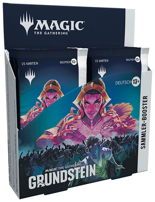 Magic the Gathering Grundstein Sammler Booster Display (12) deutsch