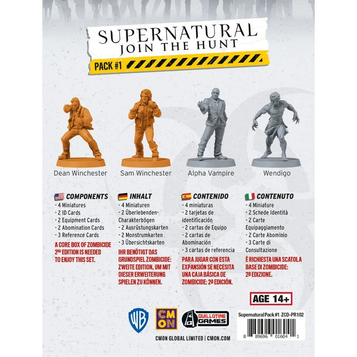 Zombicide 2. Edition – Supernatural: Join the Hunt Pack 1