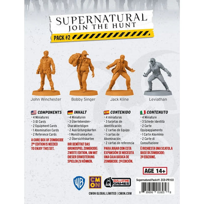 Zombicide 2. Edition – Supernatural: Join the Hunt Pack 2